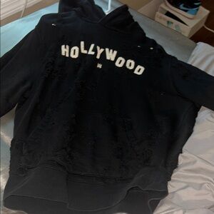 AMIRI Black 'Hollywood' Sweater